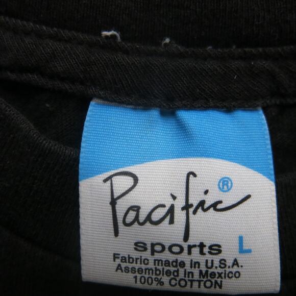 VINTAGE Y2K BACKSTREET BOYS Black Blue Tour Concert Shirt Black *see size notes - Picture 7 of 8